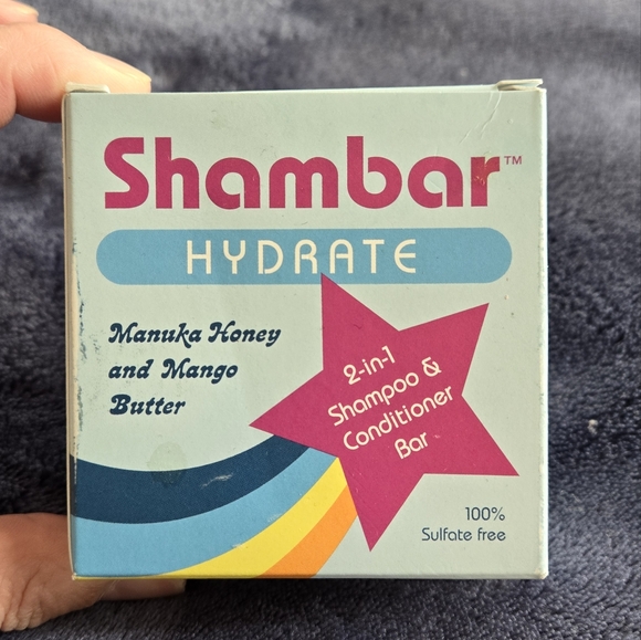 shambar Other - Shambar Hydrate Solid Shampoo Conditioner bar 2 in 1 Manuka Honey Mango Butter